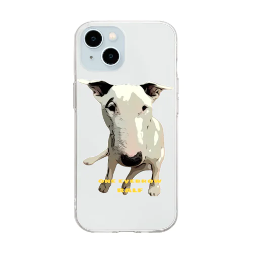 one eyebrow RALF Soft Clear Smartphone Case