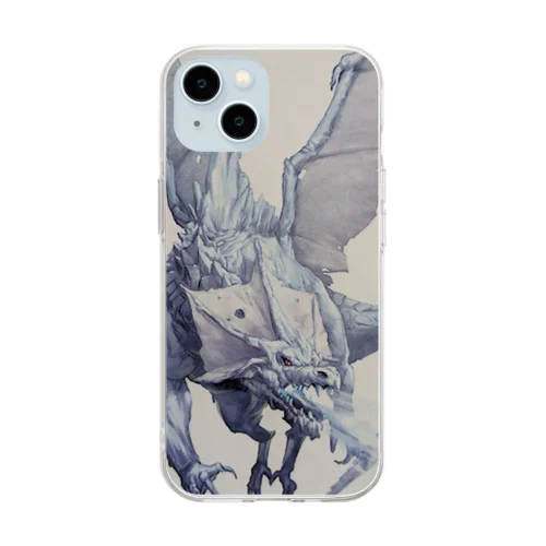 Blizzard Dragon Soft Clear Smartphone Case