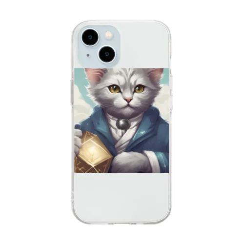 紳士猫 Soft Clear Smartphone Case