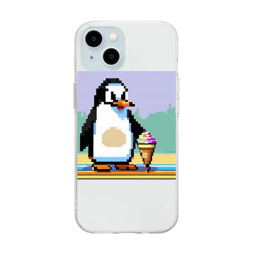 アイスペンギン Soft Clear Smartphone Case