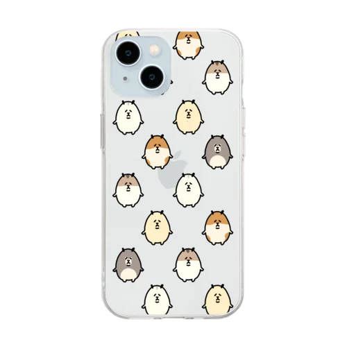 バリエーション公星くん Soft Clear Smartphone Case