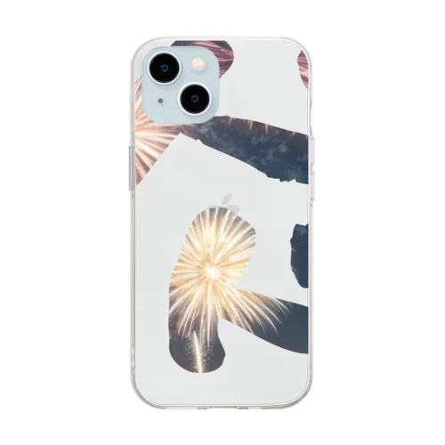 炎 -hono- Soft Clear Smartphone Case