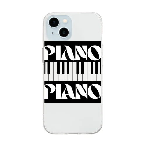 PIANO ソフトクリアスマホケース