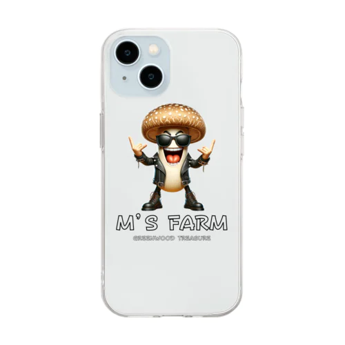 M'S FARM マスコット   Soft Clear Smartphone Case