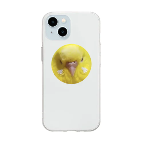 まんまるなやんきゅうちゃん Soft Clear Smartphone Case