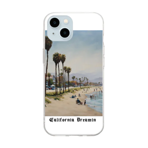 California Dreamin Soft Clear Smartphone Case