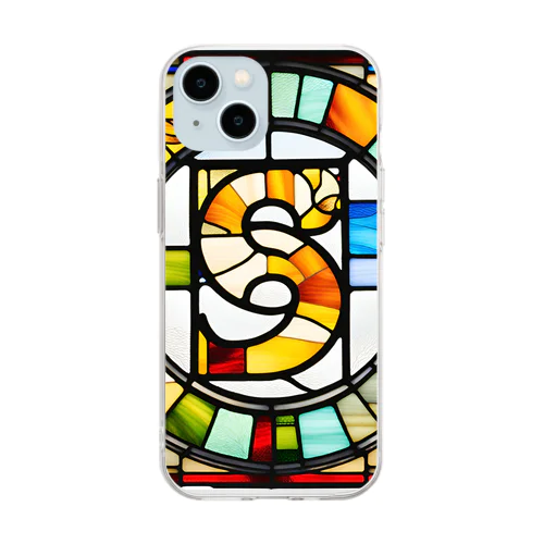 stained glass S Soft Clear Smartphone Case