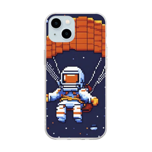 宇宙からの帰還。ただいま地球。 Soft Clear Smartphone Case