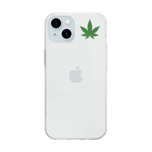 大麻 Soft Clear Smartphone Case