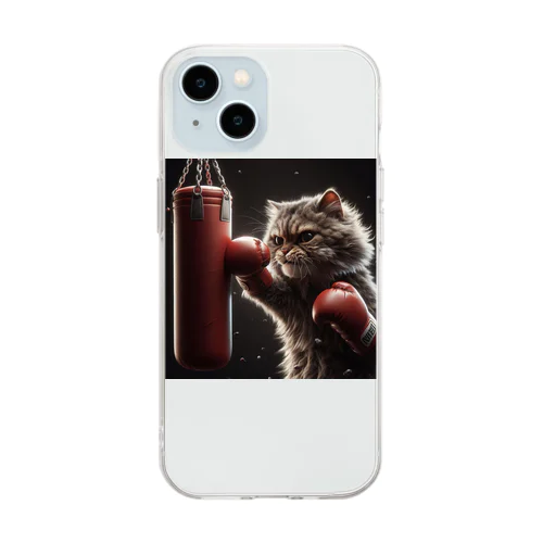 AI CAT's Soft Clear Smartphone Case