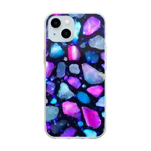 Mosaic of Shell Soft Clear Smartphone Case