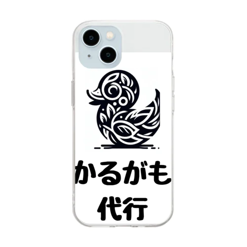 かるがも Soft Clear Smartphone Case