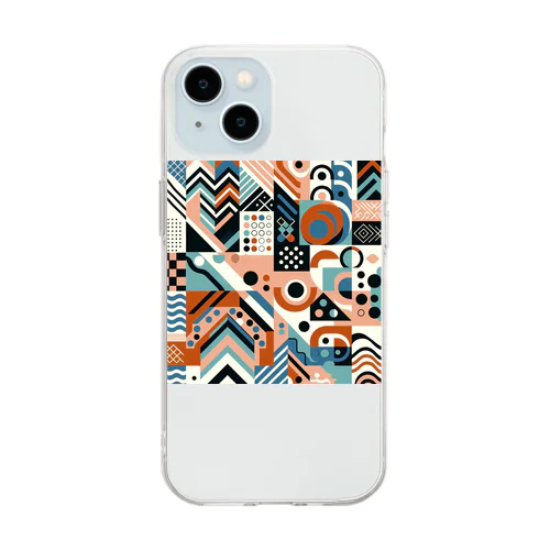 GeoTech Harmony” Soft Clear Smartphone Case