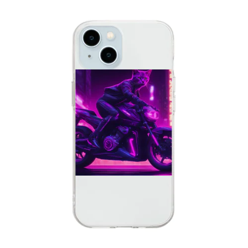 ROCKYCAT　ハーレー Soft Clear Smartphone Case