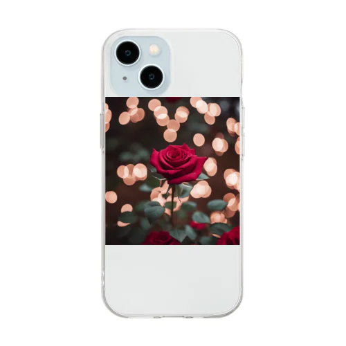 薔薇 Soft Clear Smartphone Case