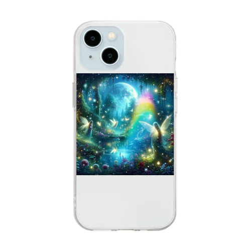 In the Forest Soft Clear Smartphone Case