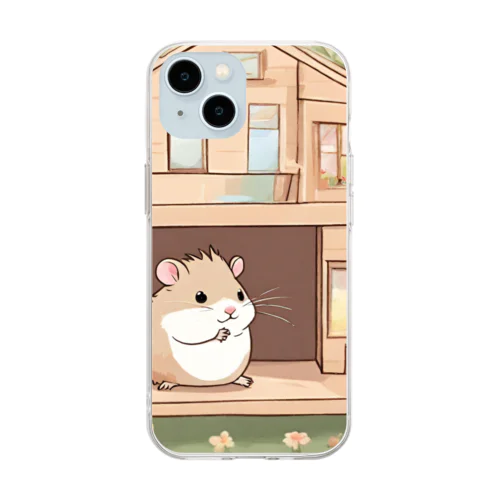 ハムりんちゃん Soft Clear Smartphone Case