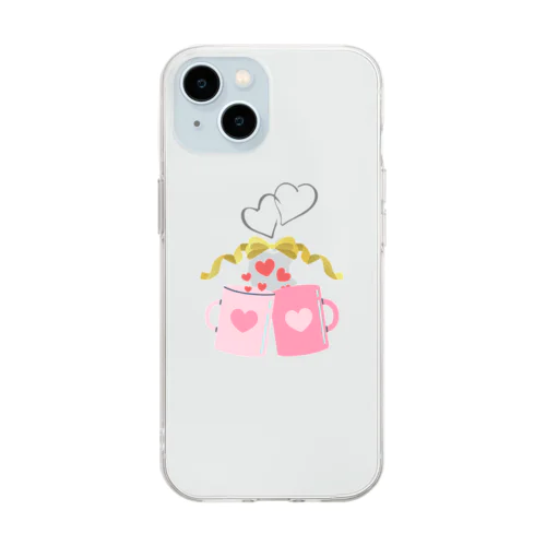 ラブウィスピシールド Soft Clear Smartphone Case