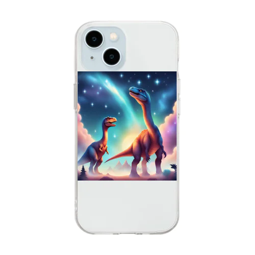 恐竜の星 Soft Clear Smartphone Case