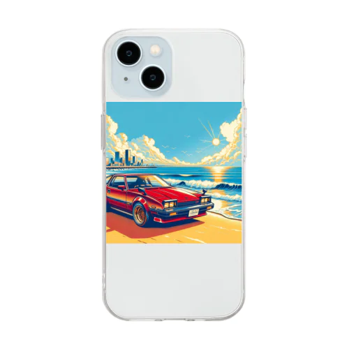 1990年・夏の思い出 Soft Clear Smartphone Case