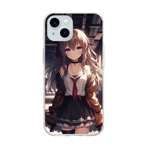 美少女㊾ Soft Clear Smartphone Case