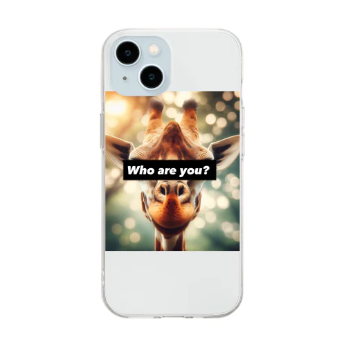 Who are you?キリン Soft Clear Smartphone Case