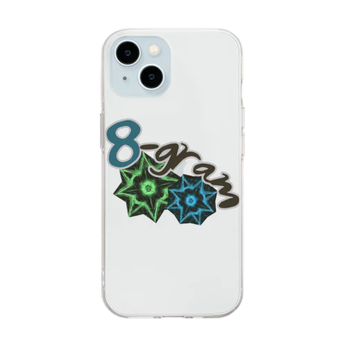 【Abstract Design】8-gram 八芒星🤭 Soft Clear Smartphone Case