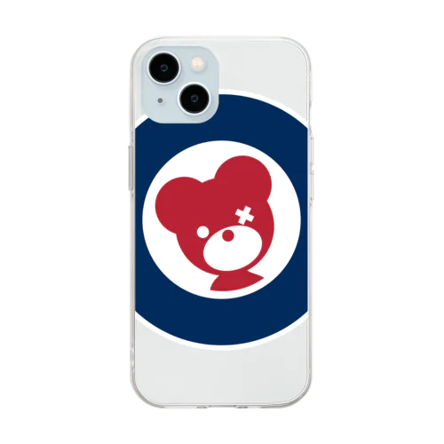 Roundel (Royal Bear Force) Soft Clear Smartphone Case