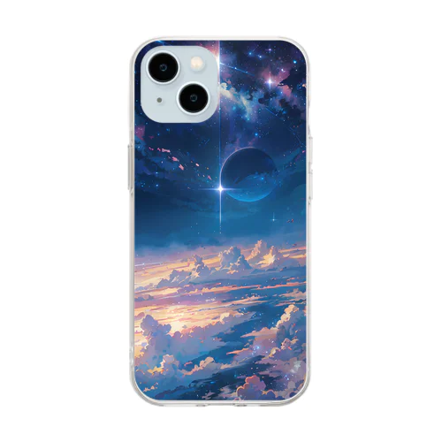 宇宙 Soft Clear Smartphone Case