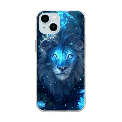 Blue Lion Soft Clear Smartphone Case