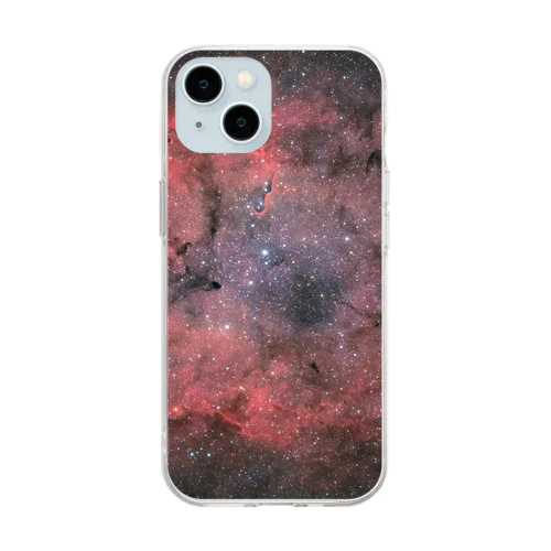 IC1396 ガーネットスター Soft Clear Smartphone Case