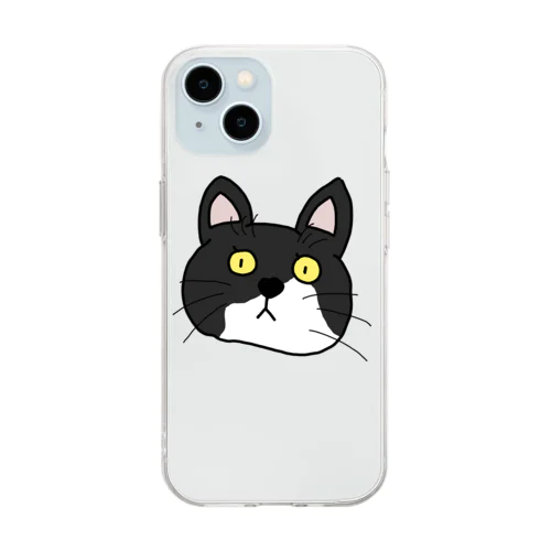 ビックリおはちゃん Soft Clear Smartphone Case