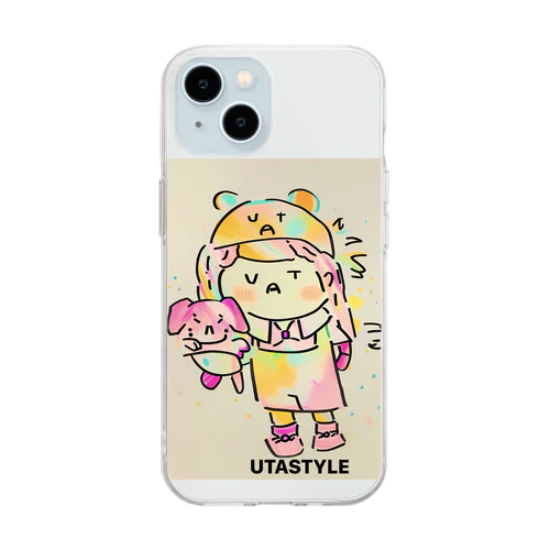 うーちゃる Soft Clear Smartphone Case