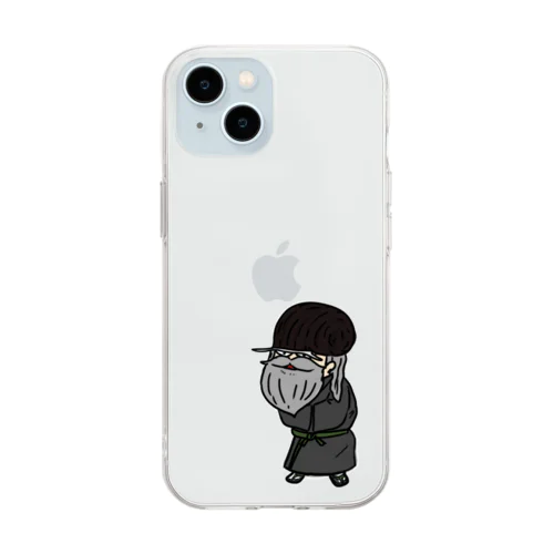 石巻貝先生 Soft Clear Smartphone Case