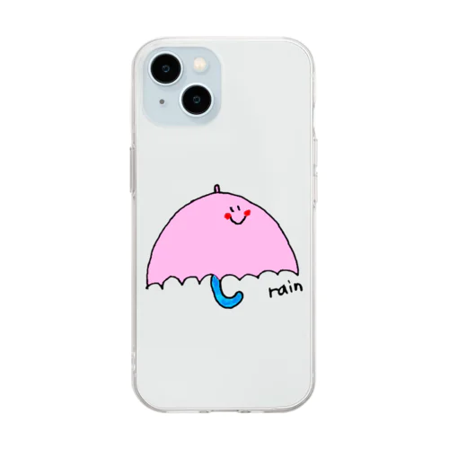 【天気】 Soft Clear Smartphone Case