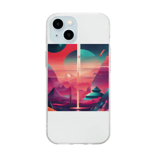 11. Futura Celestial Wonderland Soft Clear Smartphone Case