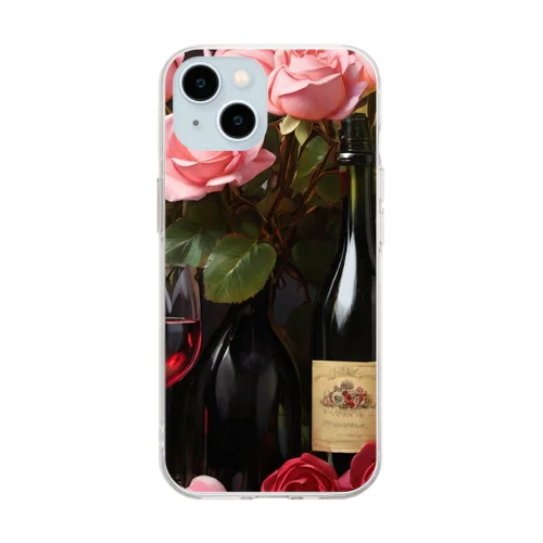 Days of Wine and Roses Soft Clear Smartphone Case