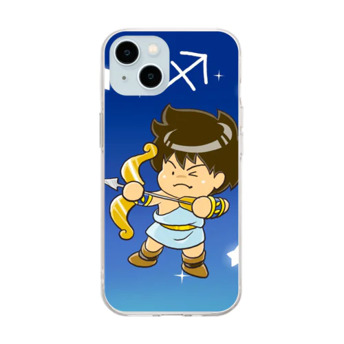 射手座 Soft Clear Smartphone Case