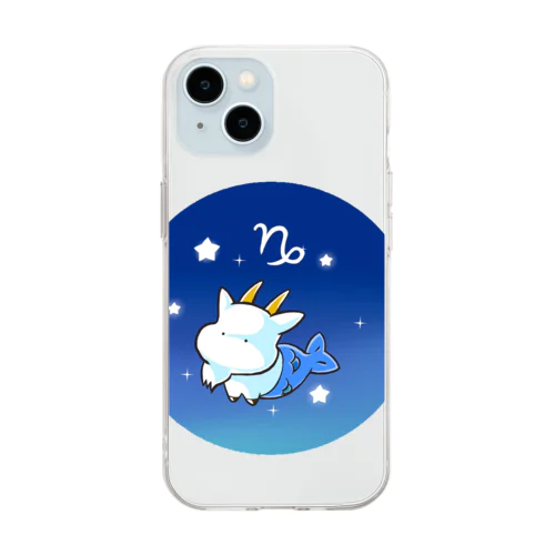 山羊座 Soft Clear Smartphone Case