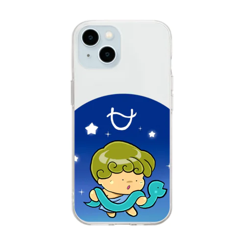 蛇使い座 Soft Clear Smartphone Case