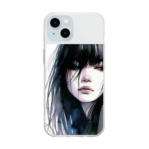 ennui-lady【1st】 Soft Clear Smartphone Case