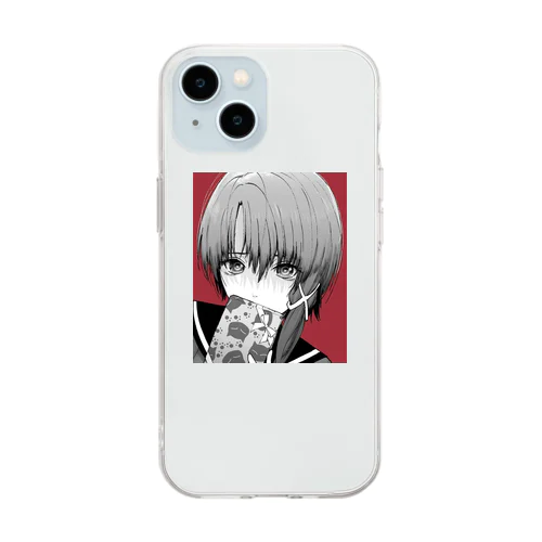 lain  Soft Clear Smartphone Case