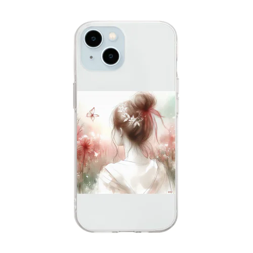 ennui-lady【2nd】 Soft Clear Smartphone Case