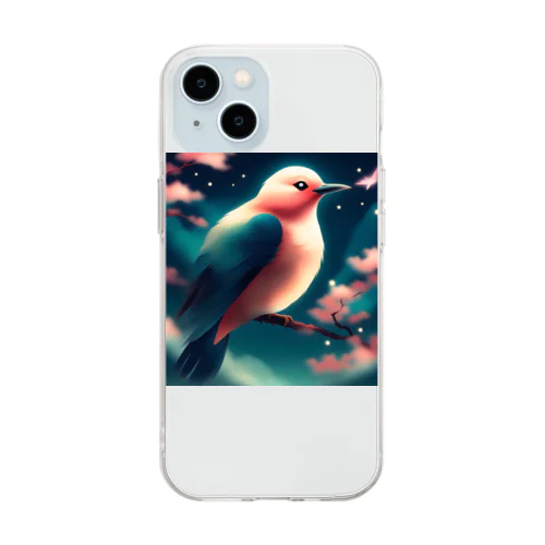 相思鳥 Soft Clear Smartphone Case