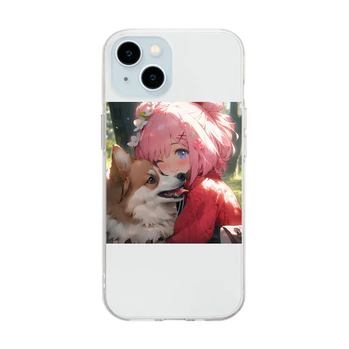 愛情あふれる日々 Soft Clear Smartphone Case