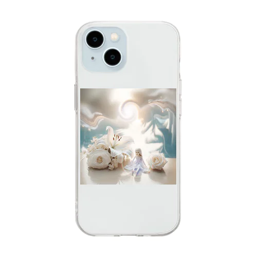 Doll's holiday Soft Clear Smartphone Case