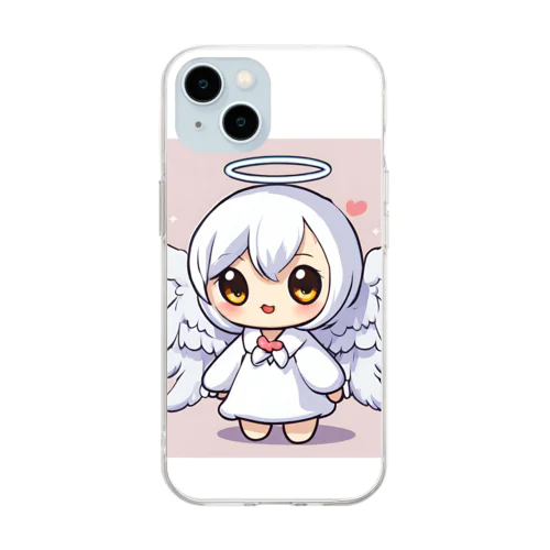 天使ちゃん Soft Clear Smartphone Case