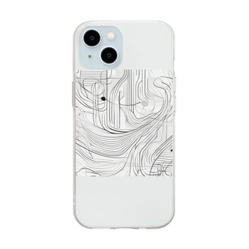 秘密 Soft Clear Smartphone Case