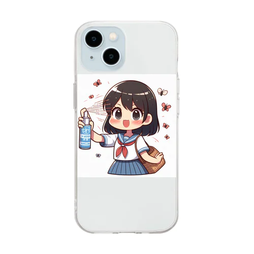 花粉症ですか？ Soft Clear Smartphone Case