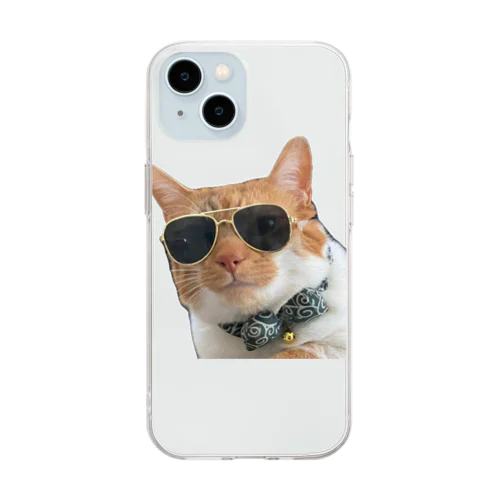 きなこ Soft Clear Smartphone Case